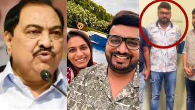 रेव्ह पार्टीत गांजा, कोकीन आणि पोरी... छापेमारीत पकडलेले कोण आहेत प्रांजल खेवलकर?; खडसे कुटुंबाशी कनेक्शन काय?