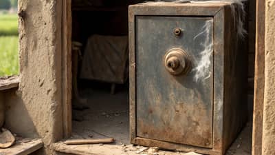 गावच्या पडक्या घरात सापडली 200 वर्ष जुनी तिजोरी, अशी गोष्ट सापडली, ती पाहून अख्ख्या गावाची झोप उडाली