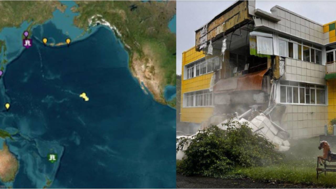 समुद्रात 8.7 रिश्टर स्केलचा भूकंप, थेट त्सुनामीचा इशारा, अलर्ट जारी, पुढील चार तास...