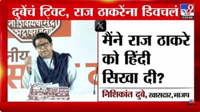 Nishikant Dubey : निशिकांत दुबेने पुन्हा राज ठाकरेंना चिमटी काढली, म्हणाले..