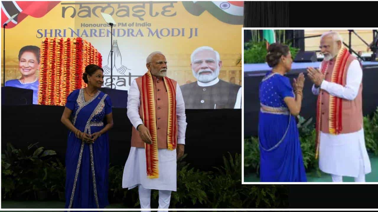 पीएम मोदींमुळे भारत जगात शक्तीशाली; त्रिनिदाद आणि टोबॅकोच्या पंतप्रधानांनी उधळली स्तुतीसुमनं