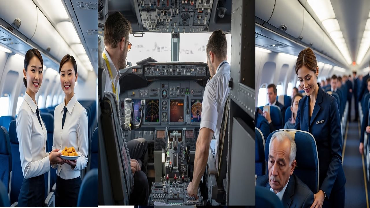 विमानात पायलट आणि एअर होस्टेस या गोष्टी करू शकत नाहीत, असते सक्त मनाई