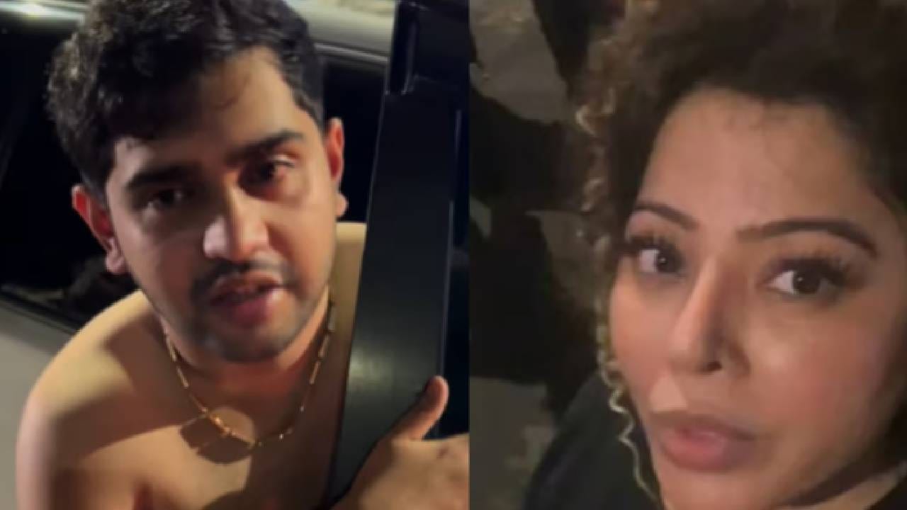 Rahil Javed मनसे पदाधिकाऱ्याच्या मुलाचा धिंगाणा; दारु पिऊन, अर्धनग्न अवस्थेत मराठी ...