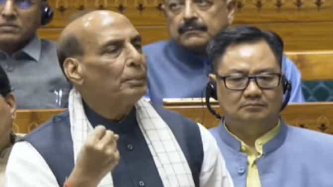 Operation Sindoor : पाकिस्तानने किती विमानं पाडली? संरक्षण मंत्री राजनाथ सिंह यांचं संसदेत एकदम कडक उत्तर