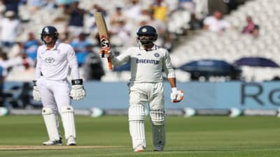 ENG vs IND : रवींद्र जडेजाची अर्धशतकांची हॅटट्रिक, लॉर्ड्समध्ये कडक कामगिरी
