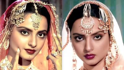 झोपलेल्या पुजाऱ्याला उठवले, रेखाने या व्यक्तीसोबत रात्री साडेदहा वाजता मंदिरात केले लग्न