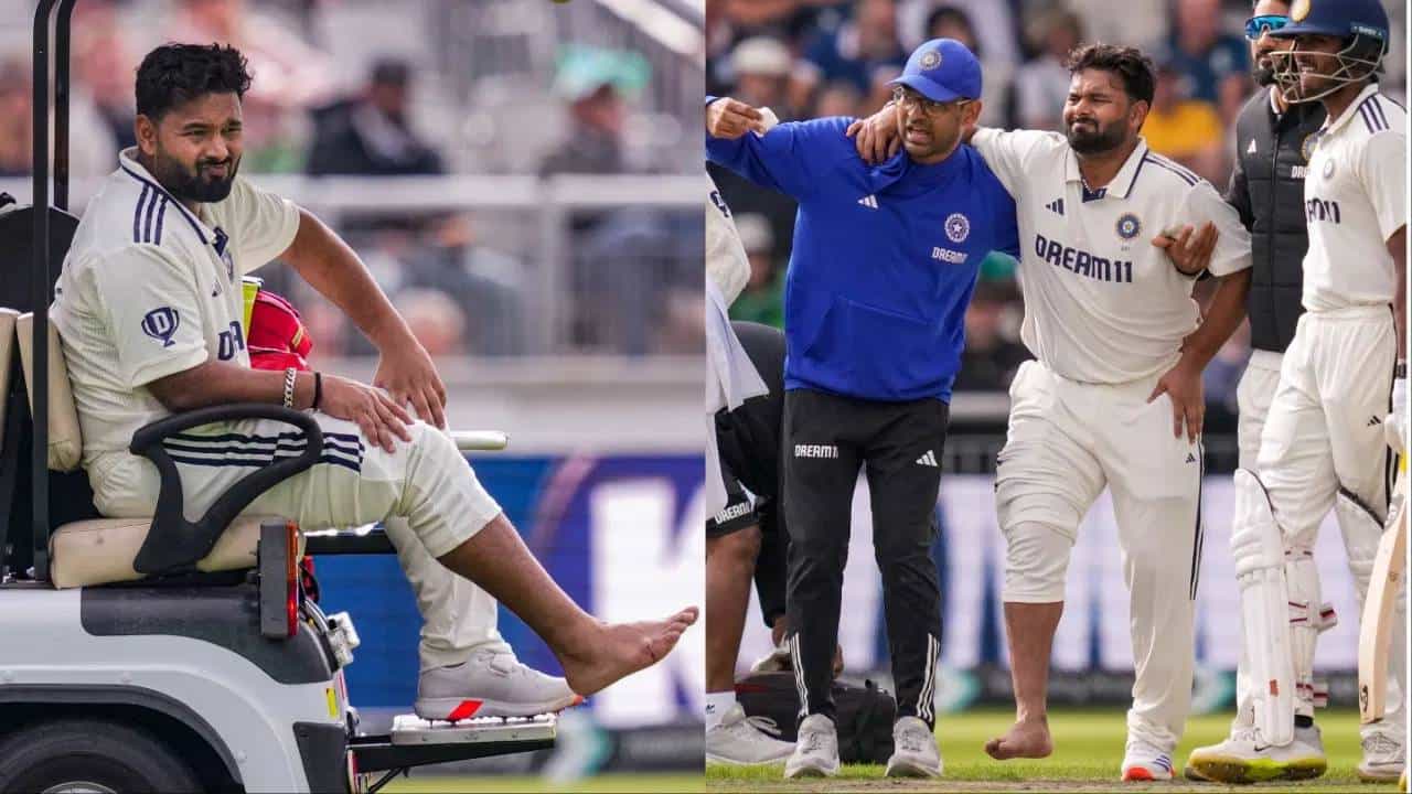 Rishabh Pant Injury Update : जखमी ऋषभ पंतबद्दल मोठी अपडेट ! टेस्ट सीरीजमधून पडणार बाहेर ?