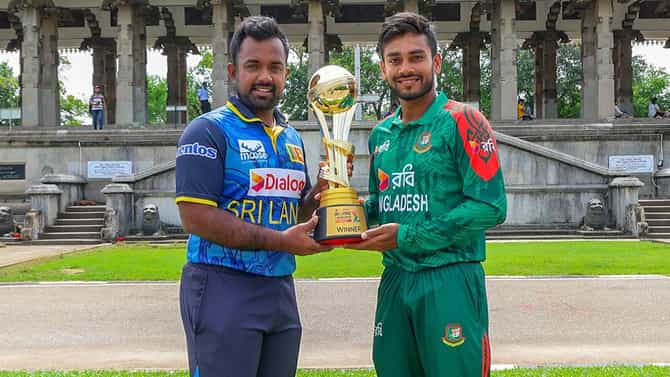 SL vs BAN : बांगलादेशचा टी20 मालिकेत नागिन डान्स, श्रीलंकेला 2-1 ने नमवलं