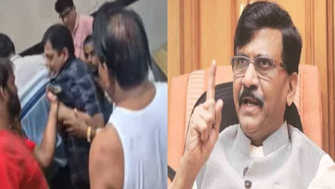 गरीब कॅन्टीन वाल्याला मारलं, त्याचा दोष काय? संजय गायकवाडांच्या मारहाणीवर राऊतांचा सवाल