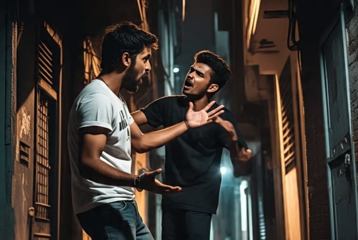 मात्र उपचारादरम्यान देवा बहिरम याचा मृत्यू झाला. रात्री दारूच्या नशेत त्यांच्यात वाद झाल्याचे सांगण्यात येत आहे. आरोपी विकास महाले याला पोलिसांनी ताब्यात घेतले असून घटनास्थळी पोलिसांकडून पुढील चौकशी करण्यात येत आहे. (सांकेतिक फोटो, फोटो सौजन्य- मेटा एआय)