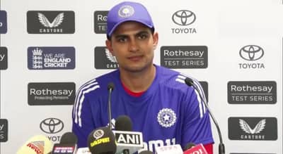 तो पत्रकार कुठंय? भारताला डिवचणाऱ्या इंग्लंडच्या माध्यम प्रतिनिधिचा कॅप्टन शुबमनकडून कार्यक्रम, परत नादीच लागणार नाही, Video