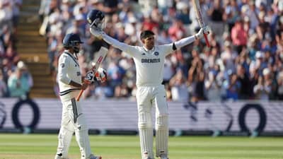 ENG vs IND : शुबमनचं शतक, यशस्वीचं अर्धशतक,टीम इंडियाच्या पहिल्या दिवशी 310 धावा