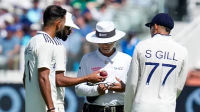 Video : लॉर्ड्स कसोटी सामन्यात शुबमन गिल थेट पंचांना भिडला, हातातून चेंडू खेचला आणि...