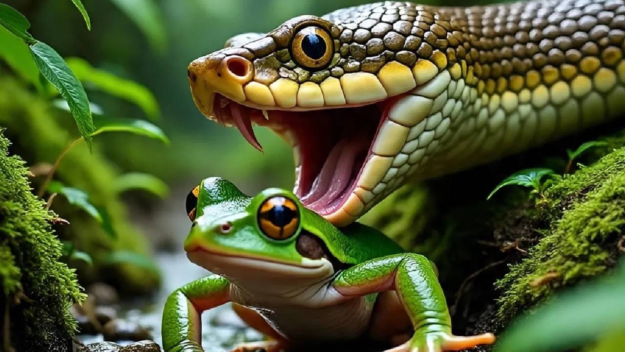 पावसाळ्यात सापांना सहज शिकार मिळते. कारण या ऋतूत कीटक, उंदीर आणि बेडूक हे प्राणी सक्रिय होतात. हे सापांचं भक्ष्य आहे. त्यामुळे अन्नासाठी साप बाहेर पडतात. (Photo: Meta)