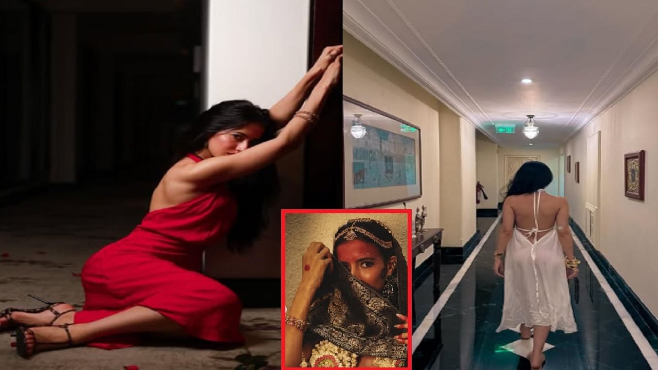 या अभिनेत्रीने ओलांडल्या सर्व मर्यादा; ब्लाउजशिवाय साडी नेसून केलं फोटोशूट, नेटकरी संतापले