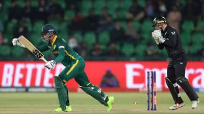 SA vs NZ : दक्षिण आफ्रिकेचा संघ अंतिम फेरीत पुन्हा चोकर्स, शेवटच्या 6 चेंडूत झालं असं की...