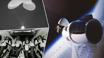 90 टक्के लोकांना माहिती नाही, अंतराळातून परतणारी याने समुद्रात का उतरतात? जाणून घ्या