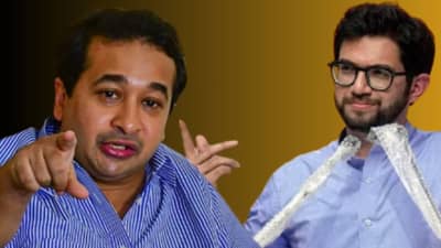 Thackeray – Rane : ठाकरे-राणेंमध्ये टशन; राणेंना पाहून आदित्य म्हणाले कचरा…शी…शी..शी!