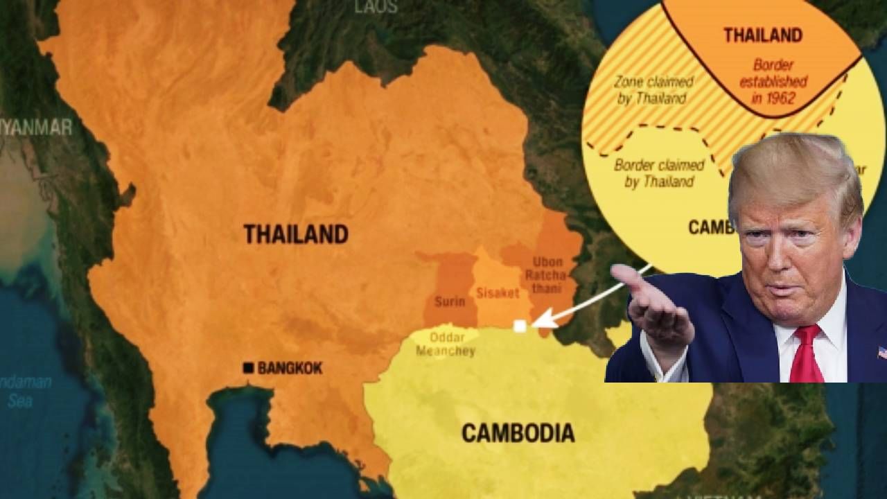 हिंदू मंदिरासाठी दोन देशात संघर्ष; युद्ध बंदीचे क्रेडिटसाठी डोनाल्ड ट्रम्प यांची कोण घाई, काय दिली धमकी