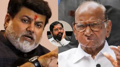 जय गुजरातवर शिवसेना शिंदे गटाची पहिली प्रतिक्रिया, उदय सामंतांनी दाखवलं शरद पवारांकडे बोट