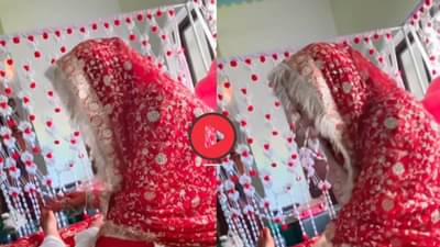 नवरा झोपताच नवरी सुरु झाली, तिचे कृत्य पाहून तो पाहातच बसला; मधुचंद्राच्या रात्रीचा Video Viral