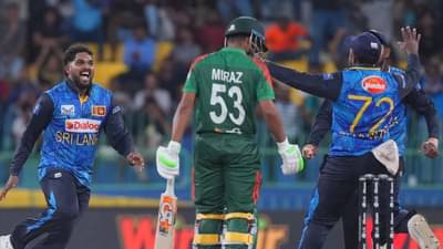 SL vs BAN : बांगलादेशची पडझड, 5 धावांमध्येच 7 विकेट्स, श्रीलंका 77 रन्सने विजयी