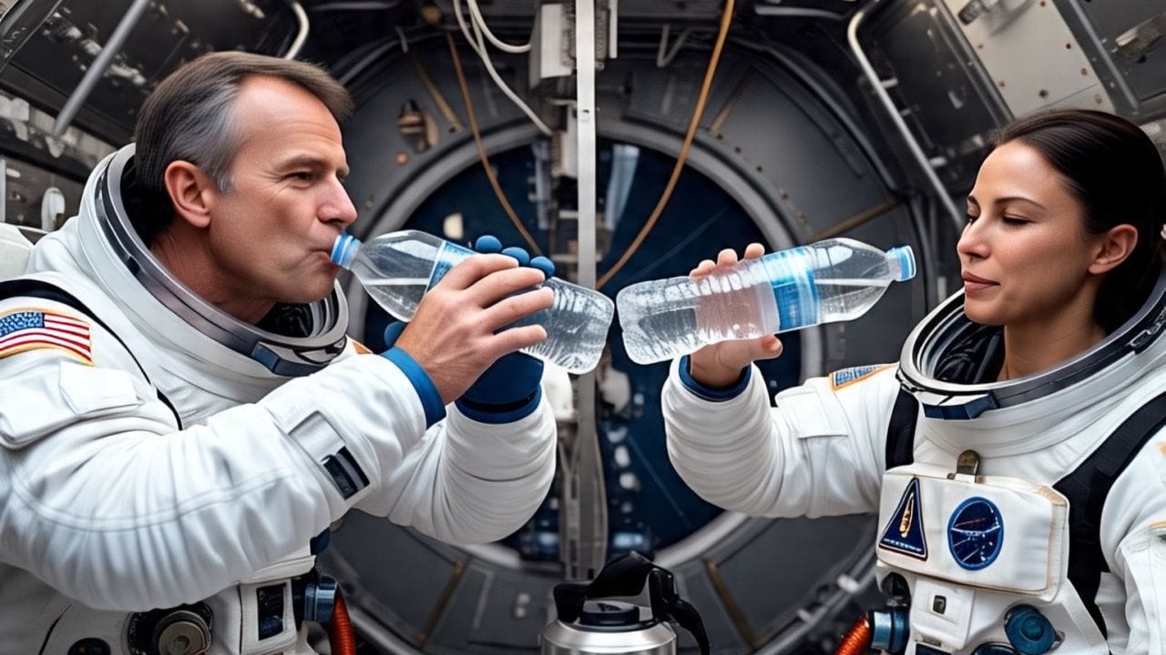 अंतराळ स्थानकात अंतराळवीर विविध प्रकारचे प्रयोग करत असतात. बऱ्याच लोकांचा असं वाटतं की, अंतराळ स्थानकावरील 80 % पाण्याचा पुनर्वापर केला जातो, याबाबत माहिती जाणून घेऊयात.  