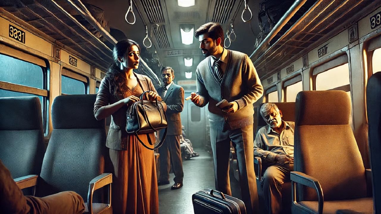 ट्रेनच्या AC कोचमध्ये झोपलेले नवरा - बायको, GRP ने विचारलं, 'काय करत होते?' सत्य समोर येताच गाडीत माजली खळबळ ट्रेनच्या AC कोचमध्ये झोपलेले नवरा - बायको, GRP ने विचारलं, 'काय करत होते?' सत्य समोर येताच गाडीत माजली खळबळ