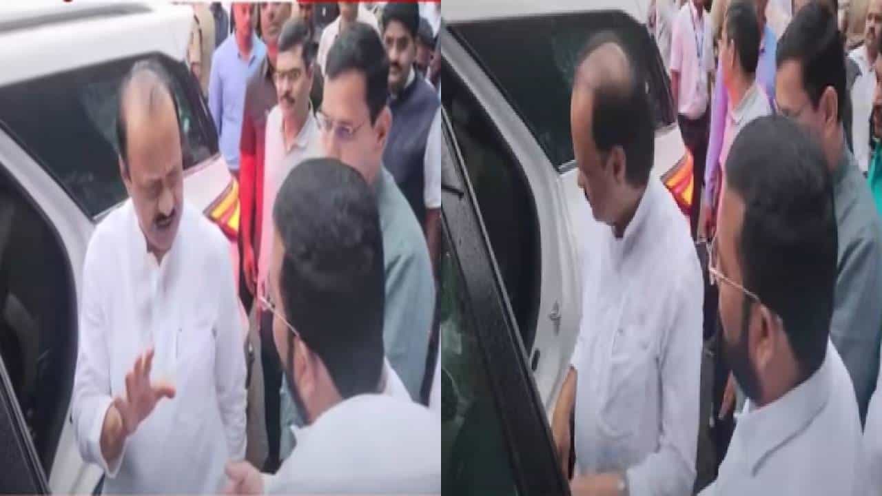 Ajit Pawar : असुद्या साहेब आपलं वाटोळं झालं... अजितदादा चिडले, कारमध्ये बसले;  नेमकं काय घडलं?