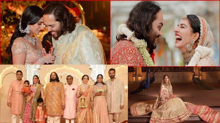 Lavish Ambani Wedding : सर्वात महागडं लग्न, लोकल टू ग्लोबल विवाह सोहळ्याची वर्षभरानंतरही चर्चा, कारण... Lavish Ambani Wedding : सर्वात महागडं लग्न, लोकल टू ग्लोबल विवाह सोहळ्याची वर्षभरानंतरही चर्चा, कारण...