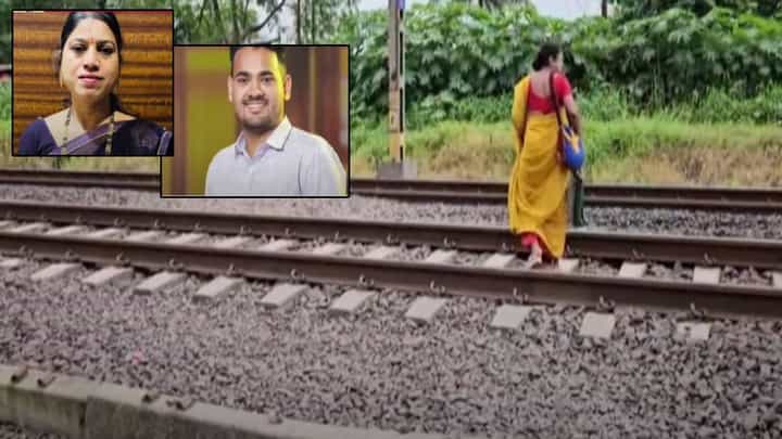 Ambernath Train Accident : तिच्या कानात हेडफोन, तो तिचा जीव वाचवायला गेला पण... दोघांचाही रेल्वेखाली आल्याने मृत्यू Ambernath Train Accident : तिच्या कानात हेडफोन, तो तिचा जीव वाचवायला गेला पण... दोघांचाही रेल्वेखाली आल्याने मृत्यू
