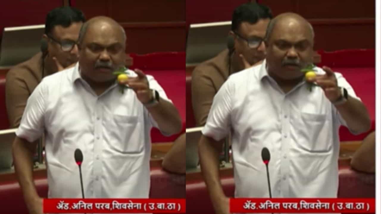 Anil Parab : अधिवेशनाच्या कामकाजात आणली लिंबू मिरची; काय आहे प्रकार?