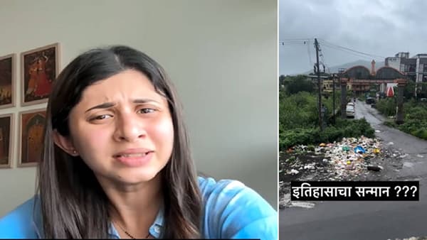 Ankita Prabhu Walawalkar : गेटवर नाव महाराजांचं… पण समोरचं दृश्य लाजिरवाणं ! कोकणहार्टेड गर्ल का भडकली ?
