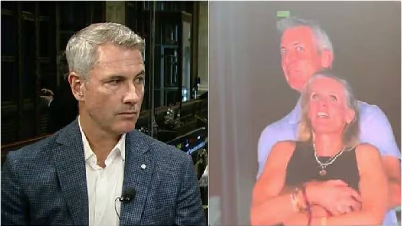 कॉन्सर्टदरम्यान Kiss Cam मध्ये कैद झालं सीईओ-एचआरचं अफेअर; अखेर द्यावा लागला राजीनामा कॉन्सर्टदरम्यान Kiss Cam मध्ये कैद झालं सीईओ-एचआरचं अफेअर; अखेर द्यावा लागला राजीनामा