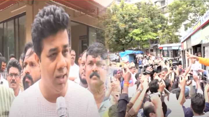 Avinash Jadhav : मोठी बातमी; अखेर पोलीस नमले, अविनाश जाधवांना सोडलं; बाहेर येताच म्हणाले, मराठीचा माज... Avinash Jadhav : मोठी बातमी; अखेर पोलीस नमले, अविनाश जाधवांना सोडलं; बाहेर येताच म्हणाले, मराठीचा माज...