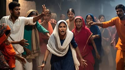 मोठी बातमी! चेटकीण असल्याचा संशय, महिलेच्या घरावर अख्ख्या गावाचा हल्ला, 5 जणांना जिवंत जाळलं, जिल्ह्यातून हादरवणारी बातमी