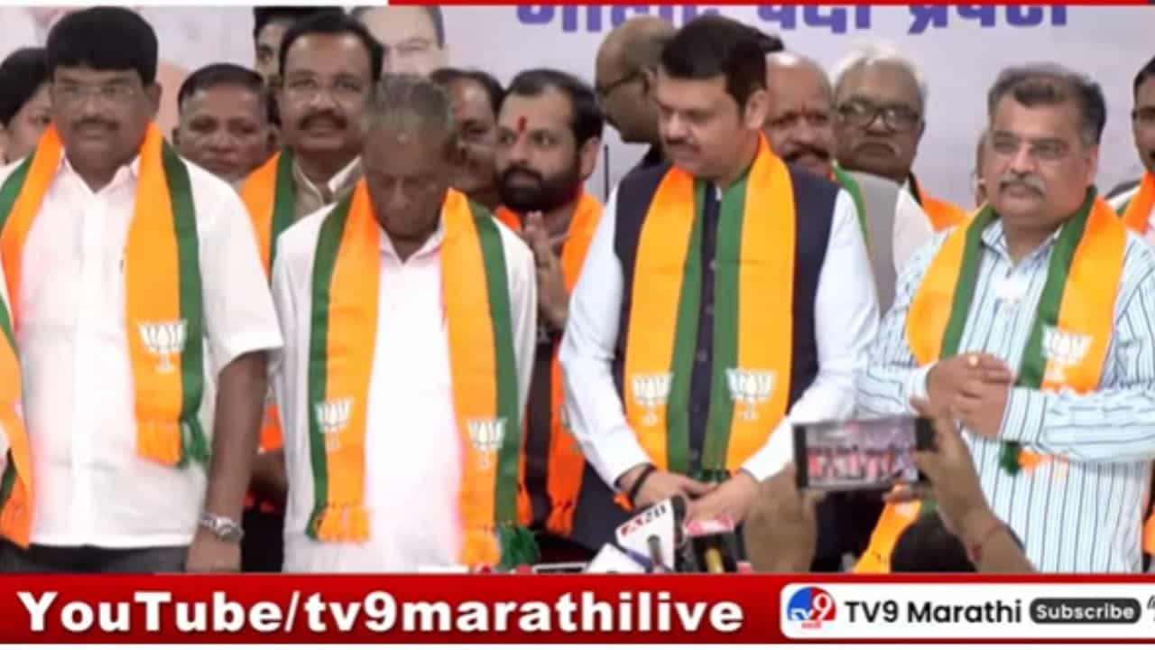 शरद पवार गटाला धक्का! मुख्यमंत्र्यांच्या उपस्थितीत अण्णासाहेब डांगेंचा भाजपात प्रवेश