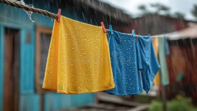 पावसाळ्यात कपड्यांना वास येतोय.. मग हे 6 उपाय करा, झटक्यात...