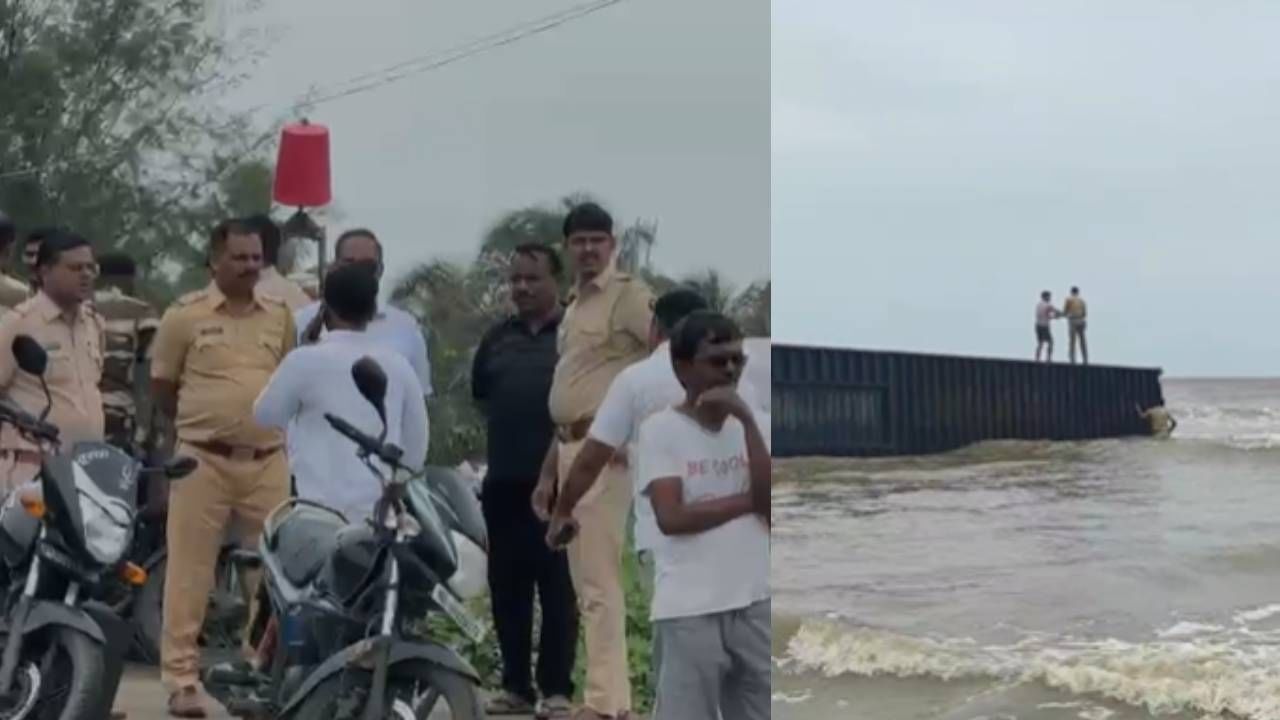 प्रथमदर्शनी सध्या कंटेनरमध्ये  वॉलपेपर असल्याची माहिती आहे. मात्र पोलिसांनी त्याचा पंचनामा करून तो पूर्ण उघडल्यानंतरच त्यात नेमके काय आहे हे समजणार आहे.