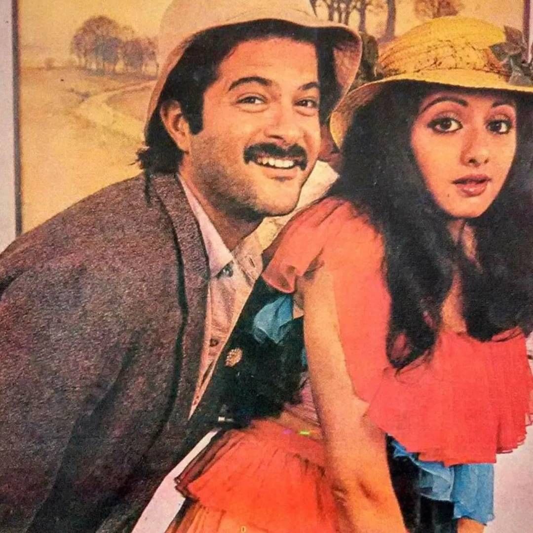 अनिल कपूर आणि श्रीदेवीने पहिल्यांदा मिस्टर इंडियामध्ये काम केलं. 1987 साली हा चित्रपट आलेला. हा चित्रपट सुपरहिट ठरला. त्यानंतर 'हीर रांझा', 'लम्हे', 'मिस्टर बेचारा','गुरुदेव', 'जोशिले', 'राम-अवतार', 'रूप की रानी चोरों का राजा', 'जांबाज', 'कर्मा', 'लाडला', 'जुदाई', 'सोने पे सुहागा' आणि 'आसमान से गिरा' अशी हिट चित्रपटांची मालिकाच लावली. 