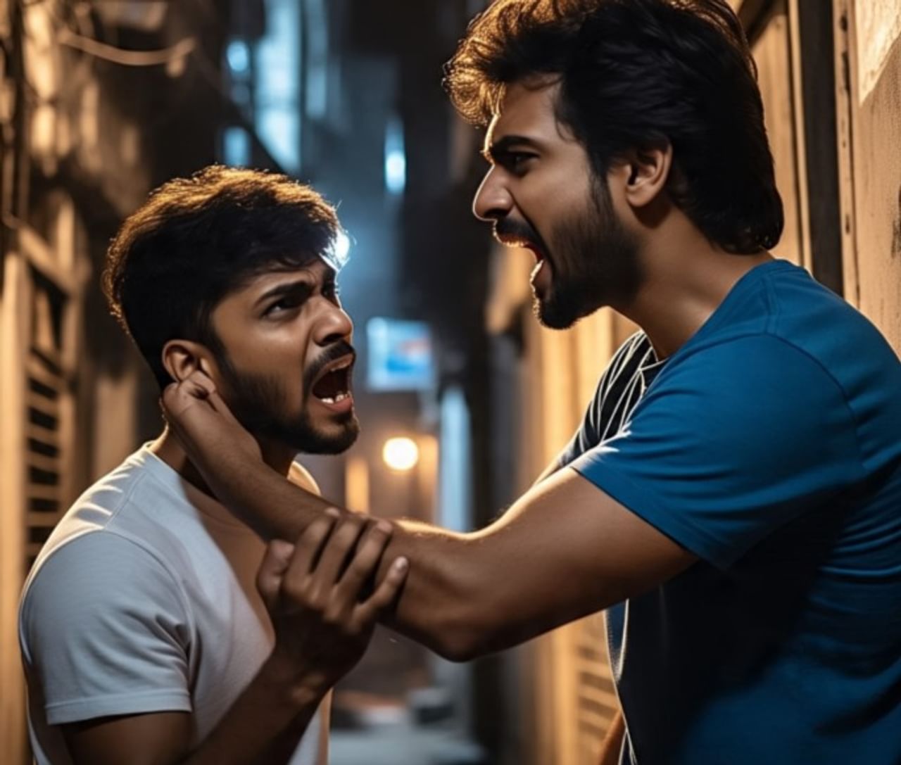 धुळे : शिरूर तालुक्यातील झेंडेअंजन गावात एक धक्कादायक घटना घडली आहे. येते एका माथेफिरून दारूच्या नशेत आपल्याच मित्राचा डोक्यात दगड घालून खून केला आहे. (सांकेतिक फोटो, फोटो सौजन्य- मेटा एआय)