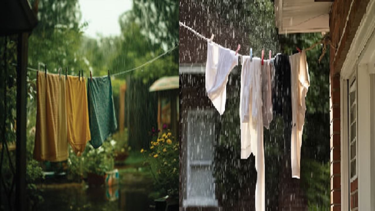पावसाळ्यात कपडे सुकवण्याचे 'या' आहे सर्वात सोप्या ट्रिक्स, नक्की करा ट्राय