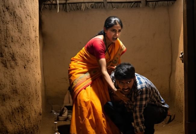 आरोपी महिलेने आरडा-ओरड करत गोठ्यात असलेला लाकडी दांडा घेऊन आपल्या पतीच्या डोक्यावर जोराने मारला. या हल्ल्यात राजकुमार गंभीर जखमी झाले. 