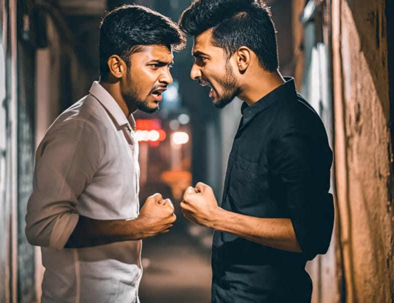 मृत देवा बहिरम व आरोपी विकास महाले हे दोघेही जवळचे मित्र होते. मात्र दोघांमध्ये अचानक वादा निर्माण झाला होता. पुढे वादाचे पर्यावसान हाणामारीत झाले. (सांकेतिक फोटो, फोटो सौजन्य- मेटा एआय)