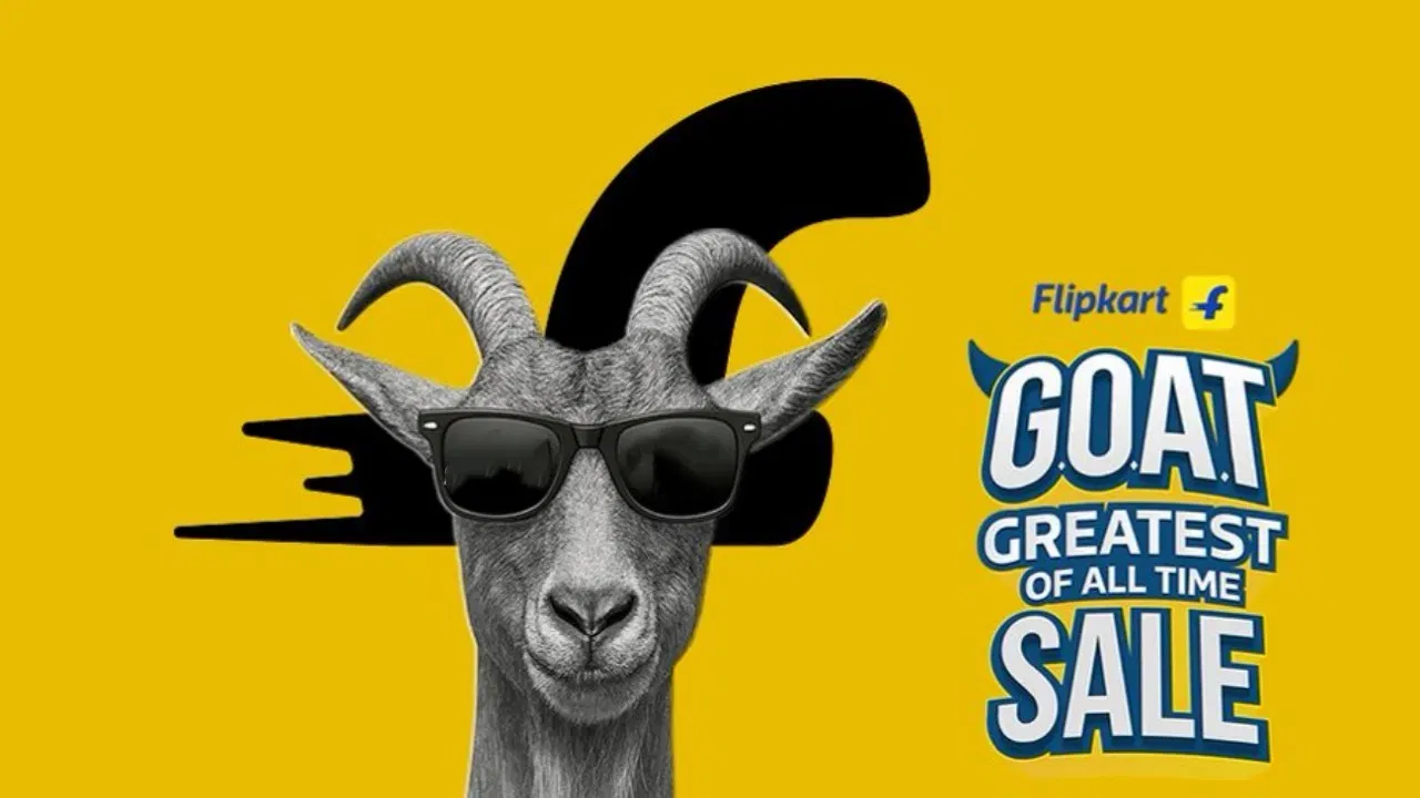 Flipkart GOAT सेलला 12 जुलैपासून सुरुवात, 'या' वस्तूंवर मिळणार बंपर डिस्काउंट Flipkart GOAT सेलला 12 जुलैपासून सुरुवात, 'या' वस्तूंवर मिळणार बंपर डिस्काउंट