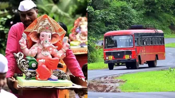 चाकरमान्यांसाठी खुशखबर, गणपतीला कोकणात जाणाऱ्यांसाठी एसटीकडून मोठी घोषणा