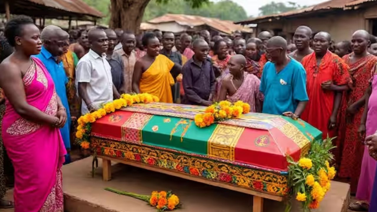 फ्यूनरल पार्टी आयोजित करण्यामागे घानामधील लोकांचा वेगळा विचार आहे. ही परंपरा मृत व्यक्तीसाठी सकारात्मक असल्याचे त्या देशांमधील लोकांचे म्हणणे आहे. खूप टीका झाल्यानंतरही या देशातील ही परंपरा बंद झाली नाही. 