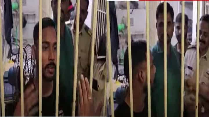 Kalyan : तुम्हाला परत भेटतो... कल्याण मारहाण प्रकरणातील आरोपीचा माज उतरेना, पत्रकारांना उघड धमकी अन्... Kalyan : तुम्हाला परत भेटतो... कल्याण मारहाण प्रकरणातील आरोपीचा माज उतरेना, पत्रकारांना उघड धमकी अन्...
