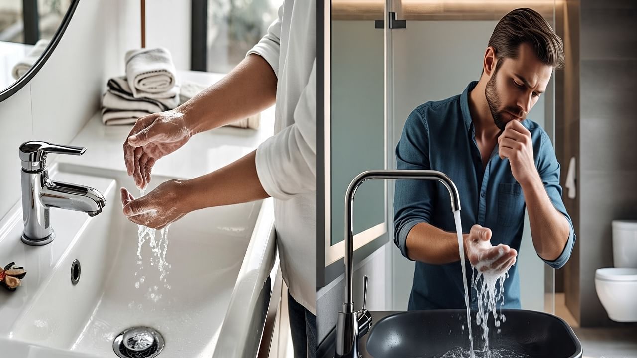 हात धुण्याची योग्य पद्धत माहितीये? आरोग्यासाठी कोणती पद्धत उत्तम, 90% लोकांना माहित नसेल