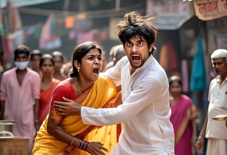 पत्नीने आपल्या पत्नीचा खून नेमका का केला? याचे कारण अद्याप समोर आलेले नाही. दक्षिण सोलापूर तालुक्यातील उळे गावात ही धक्कादायक घटना घडली आहे. (सांकेतिक फोटो, फोटो सौजन्य- मेटा एआय)